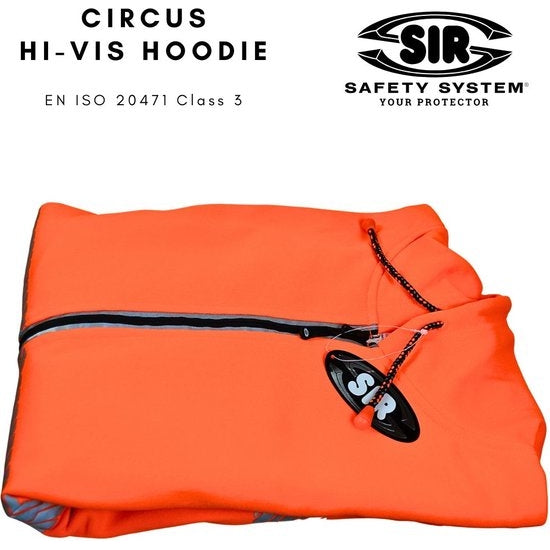 CIRCUS SWEATSHIRT - Class 3 - Hi-Vis - Reflective Bands - Image 4